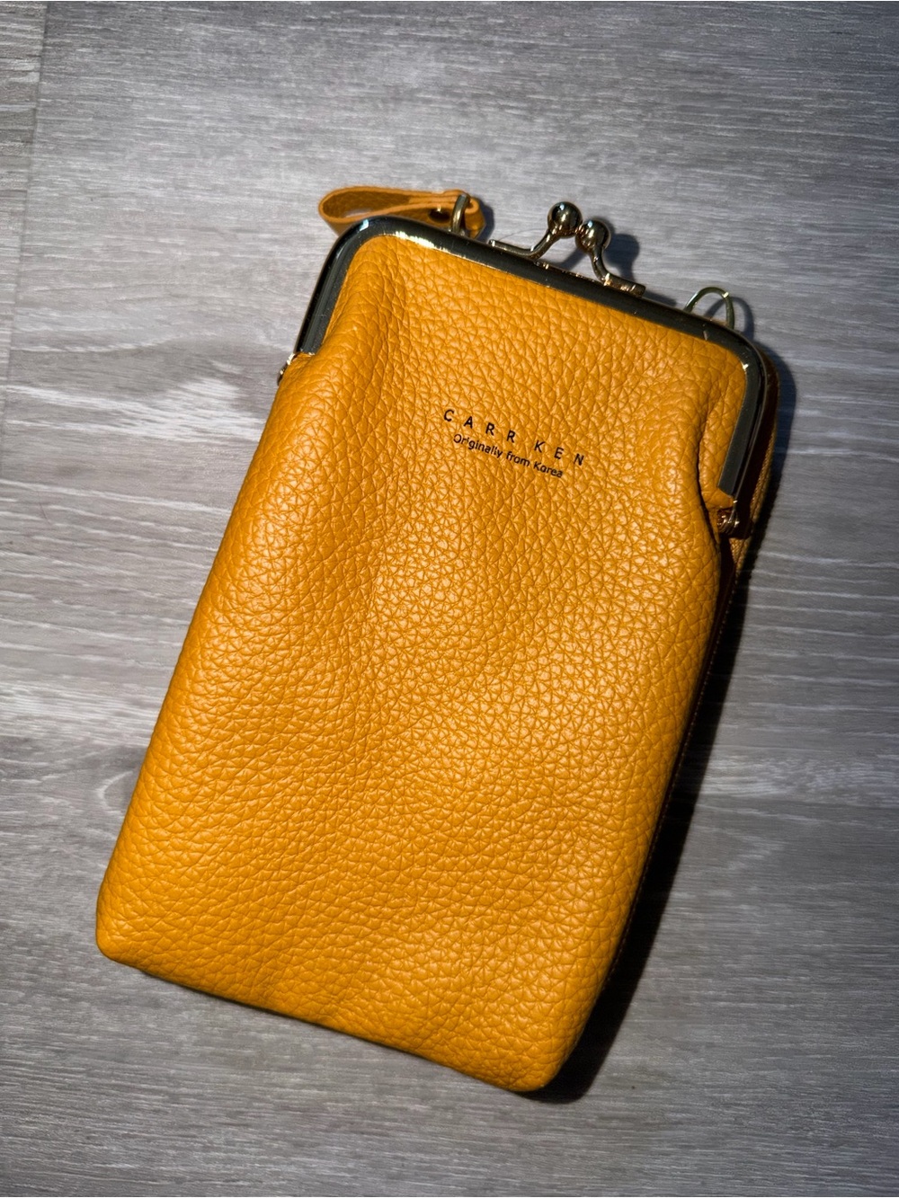 Leather Phone/wallet Crossbody Bag
